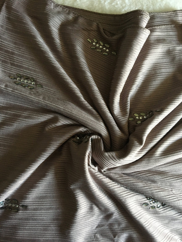 Jersey Jacquard with Crystal