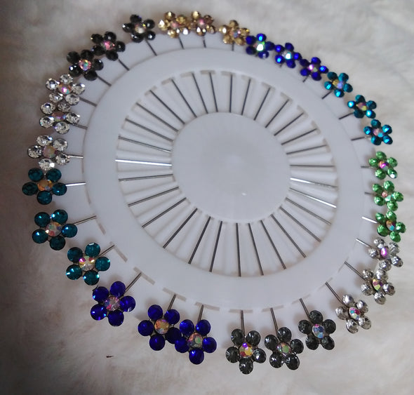 Pin Crystal Flower