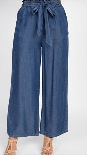 Denim Wide leg Pants
