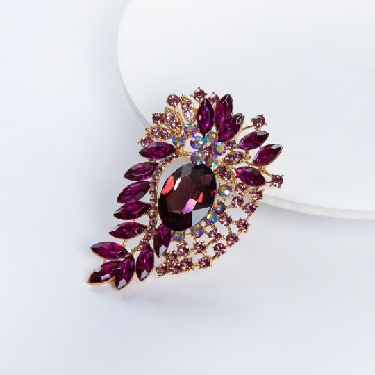 Big flower brooch