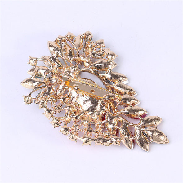 Big flower brooch