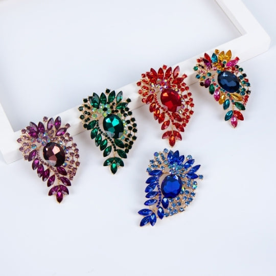 Big flower brooch
