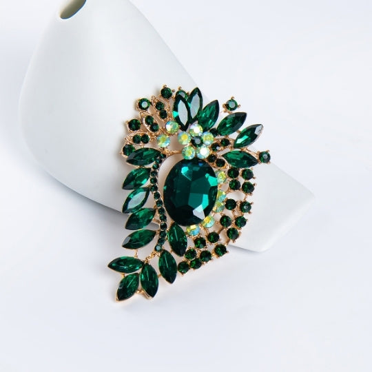 Big flower brooch