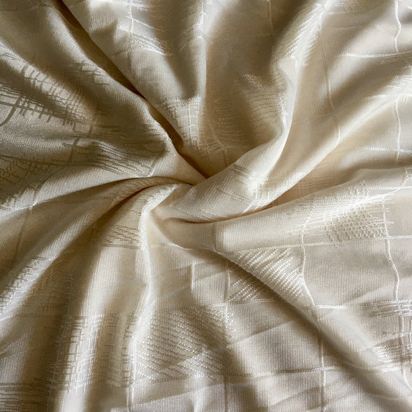 Jersey Jacquard Ribbed Block