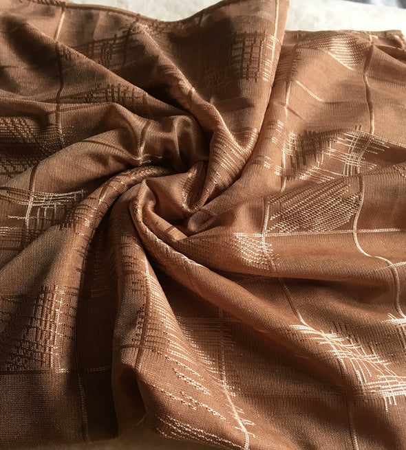Jersey Jacquard Ribbed Block