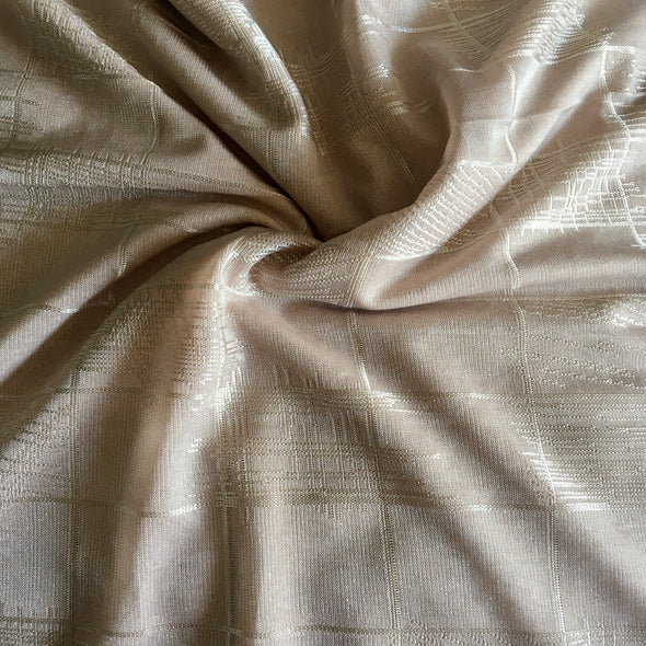 Jersey Jacquard Ribbed Block