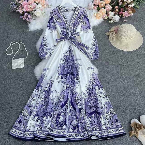 Silk Front open Dress