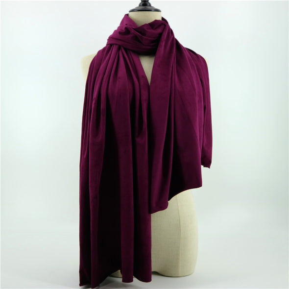 Suede Shawl